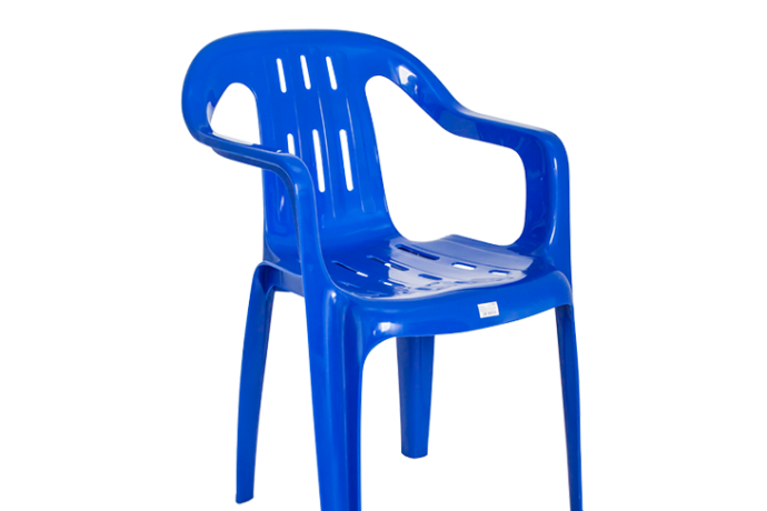 KURSI PLASTIK SANTAI SANDARAN GREEN LEAF TIPE EUROPE 1170