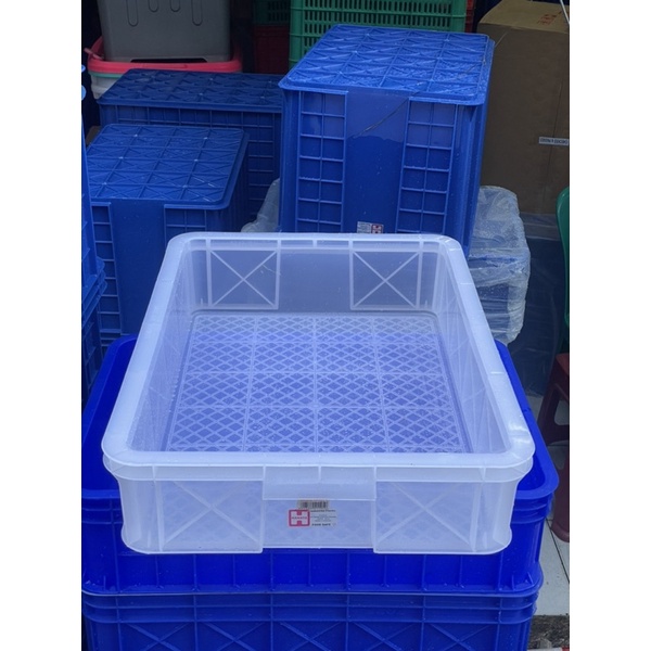 BOX CONTAINER PLASTIK KERANJANG ROTI / DONAT HANATA HNT 1105