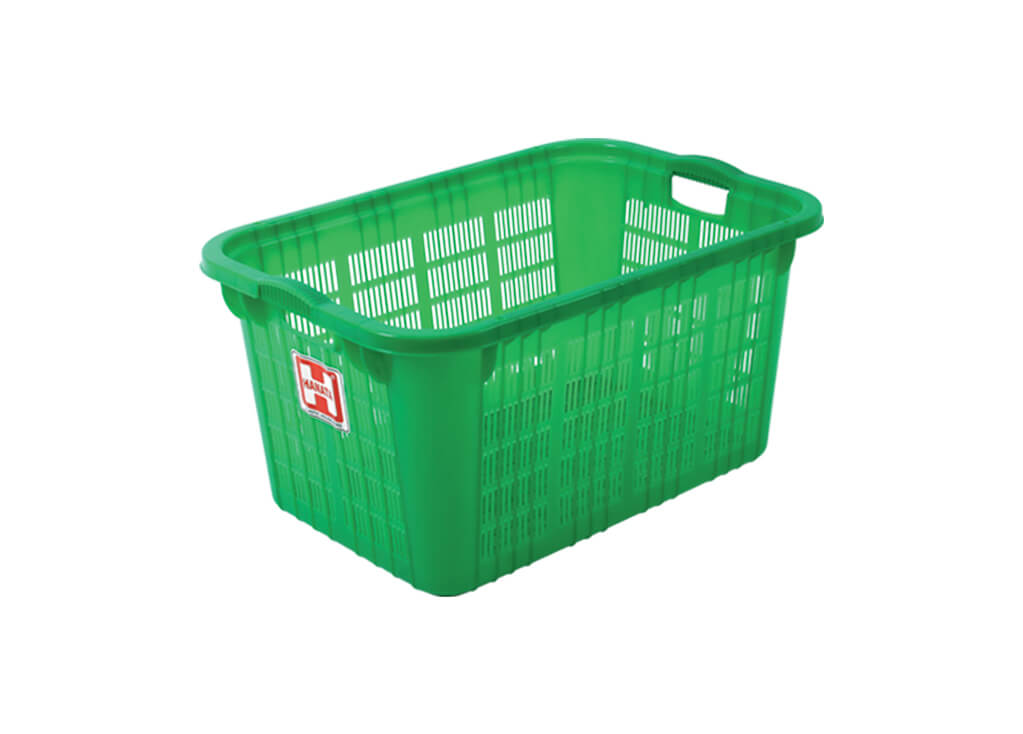 BOX CONTAINER PLASTIK KERANJANG SERBAGUNA HANATA HNT 1000 | RAJA PLASTIK GROSIR