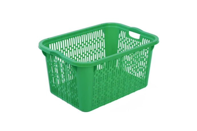 BOX CONTAINER PLASTIK KERANJANG SERBAGUNA HANATA 1001 UKURAN 620 x 455 x 310 MM | RAJA PLASTIK GROSIR