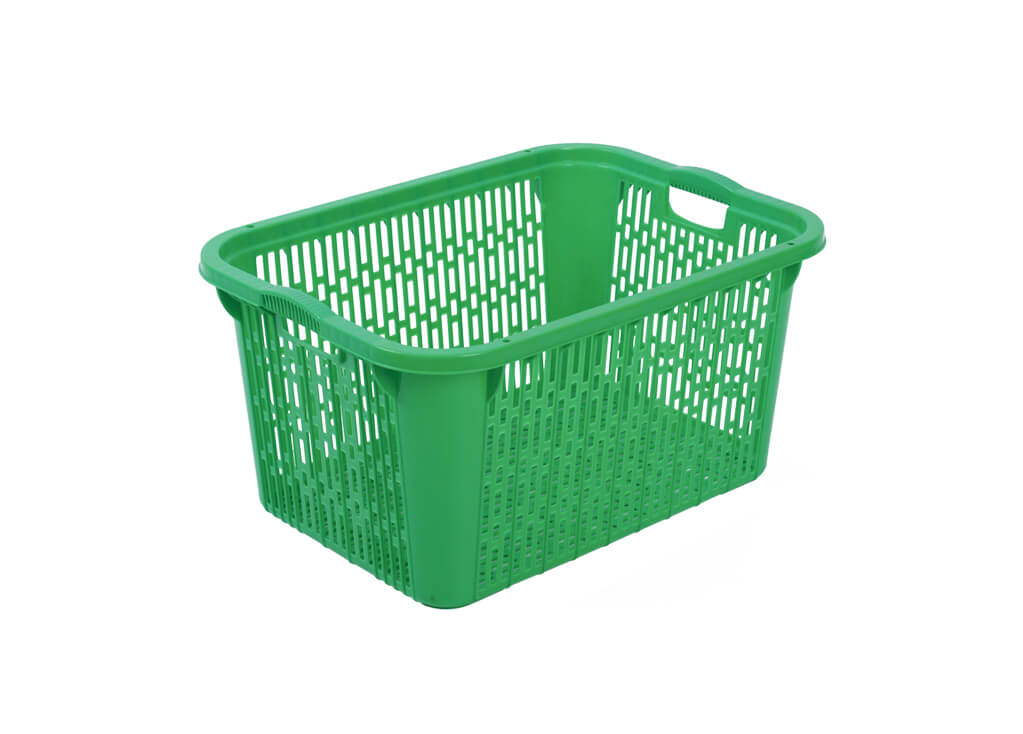 BOX CONTAINER PLASTIK KERANJANG SERBAGUNA HANATA 1001 UKURAN 620 x 455 x 310 MM | RAJA PLASTIK GROSIR