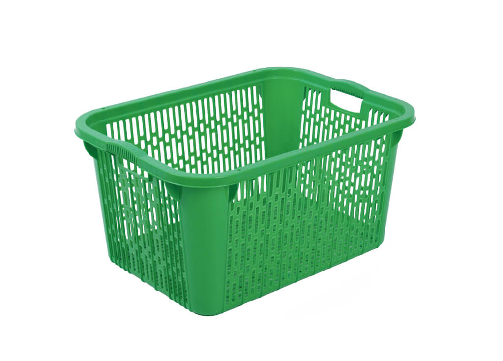 BOX CONTAINER PLASTIK BESAR KERANJANG SERBAGUNA HANATA HNT 1002 UKURAN 68 x 51 x 34 CM | RAJA PLASTIK GROSIR