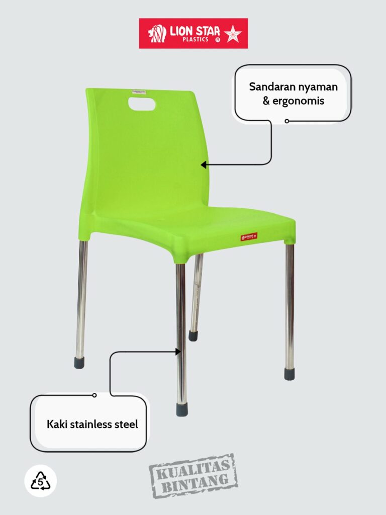 KURSI PLASTIK UNTUK CAFE, COFFEE SHOP, RUMAH MAKAN & RESTORAN | LION STAR EC-39 SORRENTO CHAIR: Solusi Kursi Plastik Modern untuk Cafe, Coffee Shop, Rumah Makan & Restoran