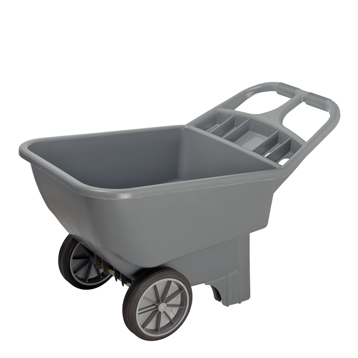 GEROBAK DORONG PASIR & BAHAN BANGUNAN 96 LITER GREEN LEAF QUINLAN 8882 MAX LOAD 100 KG | RAJA PLASTIK GROSIR