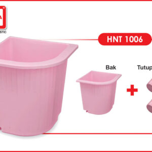 BAK AIR KAMAR MANDI PLASTIK OVAL SUDUT 120 LITER HANATA HNT 1006: Solusi Modern untuk Penyimpanan Air yang Praktis, Hemat Ruang, dan Tahan Lama