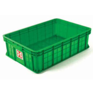 BOX CONTAINER INDUSTRI PLASTIK RAPAT SERBAGUNA HANATA HNT 2100L UKURAN 64x43x18 CM: olusi Penyimpanan Profesional untuk Gudang, Industri, dan Distribusi Modern