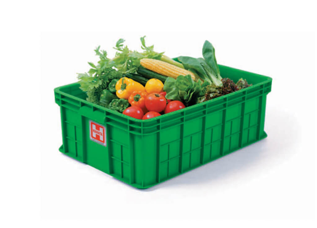 CONTAINER BOX PLASTIK INDUSTRI RAPAT HANATA HNT 2101 UKURAN 64x43,5x22 CM: Solusi Penyimpanan Efisien untuk Berbagai Kebutuhan Industri