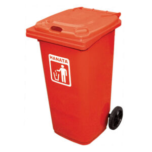TEMPAT SAMPAH PLASTIK BESAR RODA 120 LITER HANATA HNT 4003: Solusi Praktis dan Tahan Lama untuk Pengelolaan Sampah Outdoor Modern