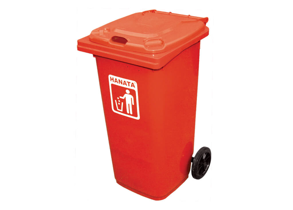 TEMPAT SAMPAH PLASTIK BESAR RODA 120 LITER HANATA HNT 4003: Solusi Praktis dan Tahan Lama untuk Pengelolaan Sampah Outdoor Modern
