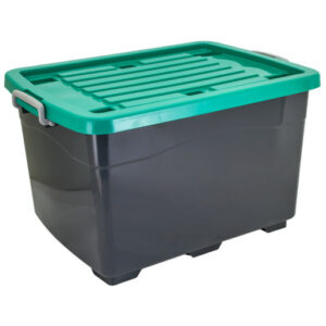 CONTAINER BOX PLASTIK BESAR SERBAGUNA 100 LITER ATARI 9862 UKURAN 705 x 508 x 430 mm: Solusi Penyimpanan Premium Berkapasitas Besar untuk Rumah, Gudang, Kantor, dan Berbagai Kebutuhan Usaha