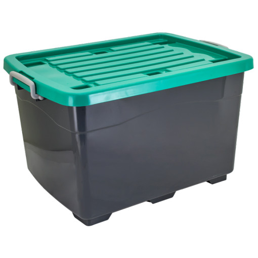 CONTAINER BOX PLASTIK BESAR SERBAGUNA 100 LITER ATARI 9862 UKURAN 705 x 508 x 430 mm: Solusi Penyimpanan Premium Berkapasitas Besar untuk Rumah, Gudang, Kantor, dan Berbagai Kebutuhan Usaha