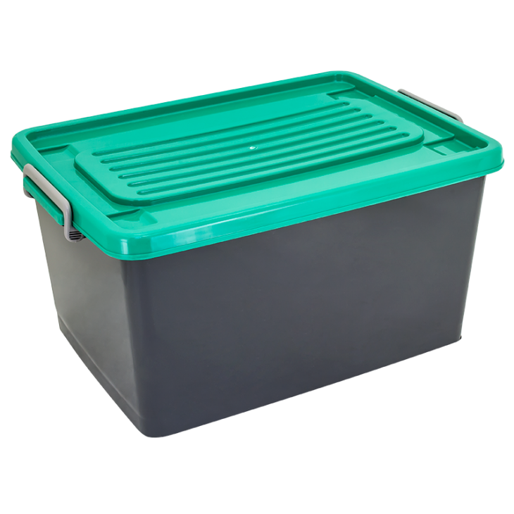CONTAINER BOX PLASTIK SERBAGUNA 43 LITER ATARI 9868, UKURAN 578 x 410 x 300 mm: Solusi Penyimpanan Praktis, Modern, dan Berkualitas untuk Rumah, Kantor, serta Berbagai Kebutuhan Usaha