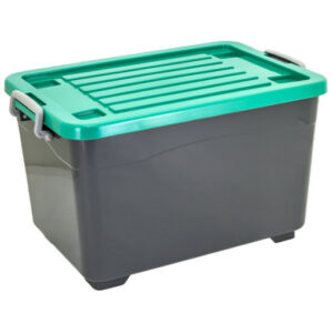CONTAINER BOX PLASTIK SERBAGUNA 50 LITER ATARI 9860, UKURAN 580 × 382 × 345 mm: Solusi Penyimpanan Modern yang Kuat, Praktis, dan Multifungsi
