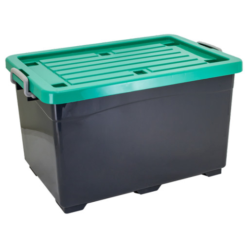 CONTAINER BOX PLASTIK SERBAGUNA 75 LITER ATARI 9861 UKURAN 665 x 441 x 390 mm: Solusi Penyimpanan Premium untuk Rumah, Kantor, Gudang, dan Berbagai Kebutuhan Usaha