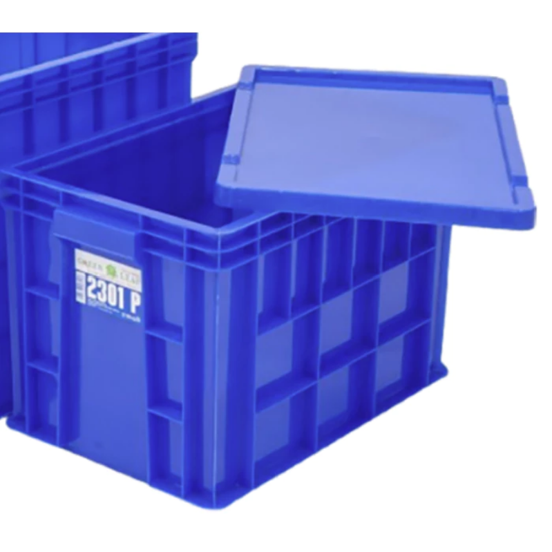 INDUSTRIAL CONTAINER BOX KERANJANG PLASTIK GREEN LEAF 2301 P UKURAN 435 x 283 x 287 mm