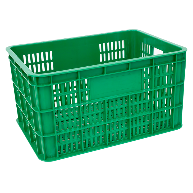 KERANJANG INDUSTRI CONTAINER BOX PLASTIK ATARI TIPE 9887 L (LUBANG), UKURAN 496 x 353 x 270 mm Solusi Penyimpanan Praktis, Kokoh, dan Efisien untuk Berbagai Kebutuhan Industri