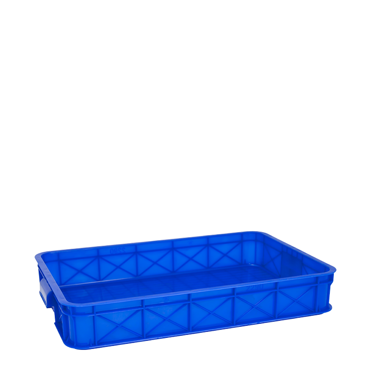 KERANJANG PLASTIK INDUSTRI 21 LITER GREEN LEAF TIPE 2290 P, UKURAN 631 x 414 x 99 mm: Solusi Penyimpanan Heavy Duty yang Praktis, Kuat, dan Higienis