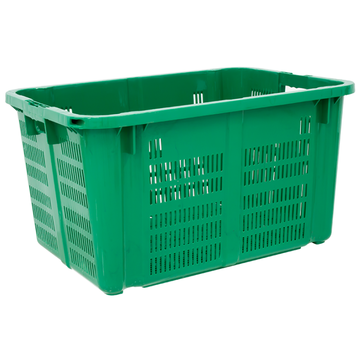 KONTAINER INDUSTRI PLASTIK SERBAGUNA ATARI 9890 L (LUBANG), UKURAN 690 x 485 x 374 mm: Solusi Penyimpanan Profesional untuk Industri, Gudang, Logistik, dan Distribusi