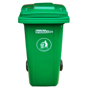 TEMPAT SAMPAH PLASTIK BESAR 240 LITER INDOBIN TIPE B240P:Solusi Tempat Sampah Plastik 240 Liter Berkualitas untuk Area Industri, Komersial, dan Fasilitas Umum